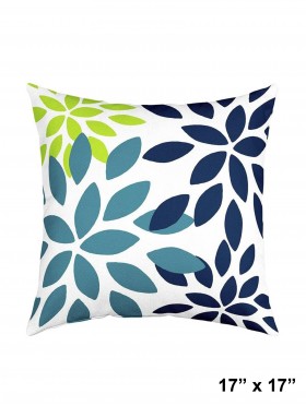 Double Sided Abstract Print Cushion & Filler